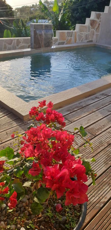 Casa vue mer avec sa piscine privée Saint-Leu Exterior foto