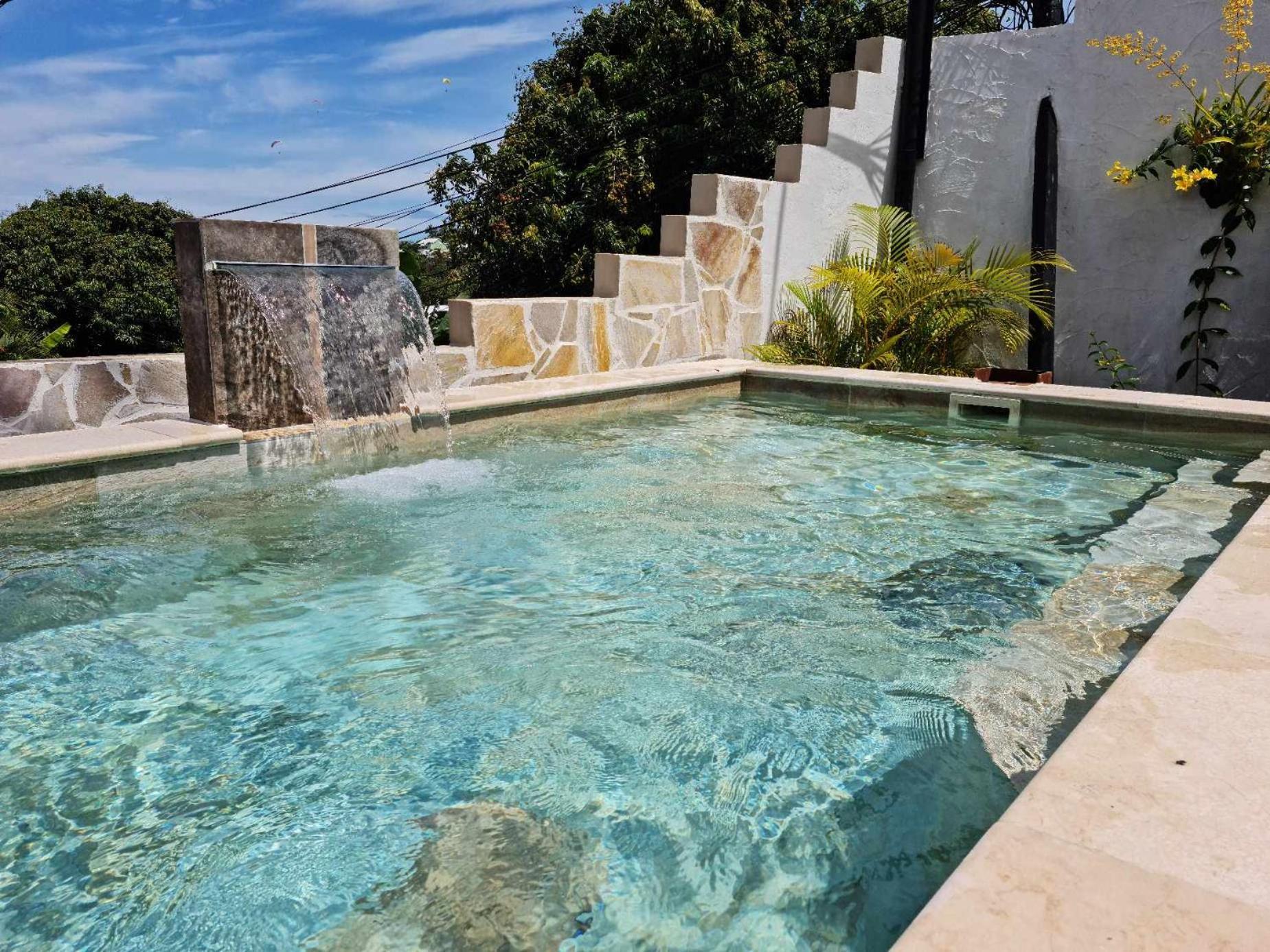 Casa vue mer avec sa piscine privée Saint-Leu Exterior foto